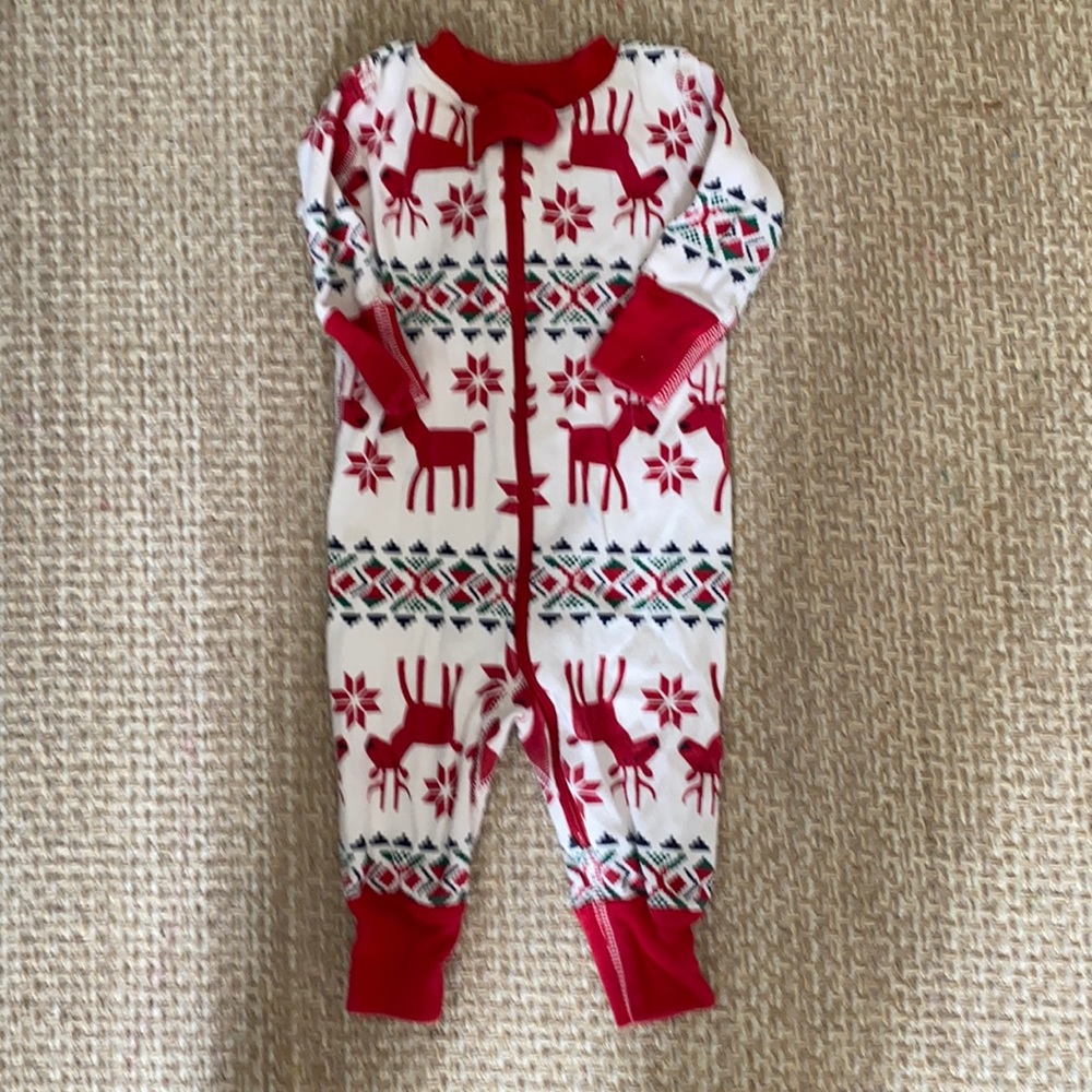 Hanna Andersson Red and White Kids One Piece